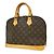 Louis Vuitton Alma Monogram Canvas PM Castaño - vista 2