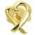 Autre Marque Orecchini a lobo Tiffany & Co. Loving Heart in oro giallo 18K