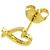 Autre Marque Orecchini a lobo Tiffany & Co. Loving Heart in oro giallo 18K - vista 3