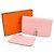 Hermès Hermes Dogon GM Bi-fold langes Portemonnaie Pink - Ansicht 2
