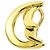 Autre Marque Orecchino a clip Crescent Moon di Tiffany & Co. in oro giallo 18K - vista 2
