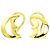 Autre Marque Tiffany & Co. Crescent Moon Clip-Ohrringe Gelb - Ansicht 2
