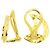 Autre Marque Tiffany & Co. Crescent Moon Clip-Ohrringe Gelb - Ansicht 3