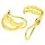 Autre Marque Tiffany & Co. Crescent Moon Clip-Ohrringe Gelb - Ansicht 4
