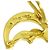 Autre Marque Tiffany & Co. Crescent Moon Clip-Ohrringe Gelb - Ansicht 5