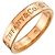 Autre Marque Tiffany & Co. Flacher Ring aus 18K Roségold mit Diamanten Pink