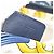 Christian Dior Saddle Oblique Canvas Medium Azul marinho - vista 6