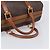 Céline Celine Vintage Duffle Macadam Coated Canvas Medium Marron - vue 7