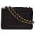 Chanel Vintage Classic Single Flap Vertical Quilt Lambskin Jumbo Nero - vista 2
