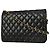 Chanel Turnlock Flap Grosgrain East West Black - view 2