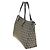 Fendi Schultertasche Zucchino Canvas Medium Braun - Ansicht 2