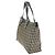 Fendi Schultertasche Zucchino Canvas Medium Braun - Ansicht 3
