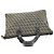 Fendi Schultertasche Zucchino Canvas Medium Braun - Ansicht 4