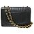 Chanel Classic Flap Vertical Quilted Caviar Preto - vista 2