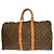 Louis Vuitton Keepall Monogram Canvas 50 Castaño