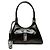 Saco Tote e de Ombro Prada em couro preto