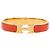 Hermès Bracciale smaltato Hermes Click H GM Rosso D'oro