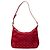 Borsa a mano Little Boulogne in raso Monogram Louis Vuitton Rosso Monogramma