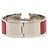 Hermès Hermes Clic Clac H PM Emaille Rot Armband - Ansicht 3