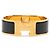 Hermès Bracelete Hermes Clic Clac GM Preto