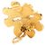 Timeless Chanel Coco Mark Vintage Ohrringe Golden - Ansicht 3