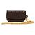 Portefeuille à chaîne Intrecciato Bottega Veneta Marron