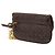 Portefeuille à chaîne Intrecciato Bottega Veneta Marron - vue 2