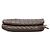 Portefeuille à chaîne Intrecciato Bottega Veneta Marron - vue 3