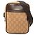 Borsa a tracolla Gucci in tela GG e pelle marrone