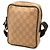 Borsa a tracolla Gucci in tela GG e pelle marrone - vista 2