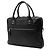 Borsetta da lavoro Gucci Guccissima Nero Blu navy - vista 2