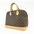 Louis Vuitton Alma Monogram Canvas PM Marrom - vista 3