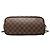 Saco Tote Louis Vuitton Damier Neverfull PM Marrom Vermelho Fuschia Damier ebene - vista 3