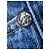 Jeans Chanel in Denim Blu Donna Taglia 38 - vista 4