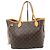 Louis Vuitton Neverfull Trianon Toile and Leather 30 Castaño
