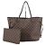 Louis Vuitton Neverfull Bandouliere Inside Out Monogram Canvas and Textile MM Marrone