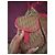 Christian Dior Monogram Canvas und Leder Schultertasche Braun Pink - Ansicht 6