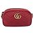 Gucci GG Marmont Matelassé Leather Small Rosso