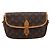 Louis Vuitton Sac Gibeciere Messenger Monogram Canvas PM Marron