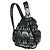 Chanel Astronaut Essentials Nylon Stampato con Paillettes Large Blu navy - vista 2