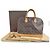 Louis Vuitton Alma Monogram Canvas MM Marron