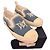 Autre Marque Dior B23 Low-Top Sneaker Blau Canvas Weiß