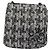 Chanel Camellia Messenger Tweed Large Nero