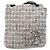 Chanel Camellia Messenger Tweed Large Marrone