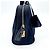 Prada Bowling Tessuto Small Bleu Marine - vue 4
