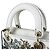 Christian Dior Lady Delight Small Canvas Tasche Weiß Mehrfarben - Ansicht 10