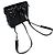 Mochila Chanel em couro envernizado preto - vista 10