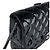 Mochila Chanel em couro envernizado preto - vista 7