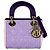 Borsa Christian Dior Lady Mini Rosa Porpora