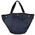 Bolsa Prada em denim e couro Preto Azul Caqui - vista 3
